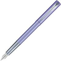 PARKER 派克 新威雅XL系列 銀河紫銀夾 F尖 限定版鋼筆