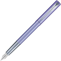 PARKER 派克 新威雅XL系列 銀河紫銀夾 F尖 限定版鋼筆【領券滿額再折千5/31止】