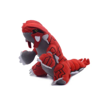 Wholesale 6pcs/lot big 12inch Cartoon Pokemon Ruby and Sapphire Groudon Stuffed Plush Animal Doll Toys Gifts for Children