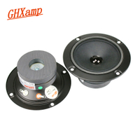 2PCS Ghxamp 4 inch 98mm KTV Karaoke Tweeter Speaker Unit Treble 4ohm 10W 95DB Dual Magnetic Steel 1300Hz-15KHz For Hivi KL3.4-1