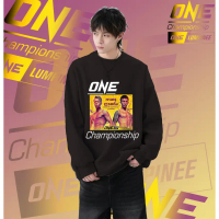 เสื้อยืดแขนสั้น ใหม่ เสื้อใหม่ Karimake One Fighting Championship sweatshirt เสื้อกันหนาวคลุมด้วย ผ้