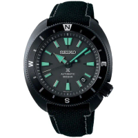 【SEIKO 精工】限量PROSPEX 黑潮 夜視鏡綠 潛水機械腕錶 禮物推薦 畢業禮物(SRPH99K1/4R35-05H0C)
