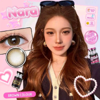 Nara, Soul, Sakura, Shimmer คอนแทคเลนส์หิมะ (คอนแทคเลนส์ สีน้ำตาล ตาโต ตาหวาน) (สายตา 00 ถึง - 1000)