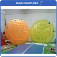 Free Shipping Zorb ball 0.8mm PVC 2.5m Diar Human Hamster Ball Inflatable Body Zorb Ball Zorb Water Ball with Free a Pump