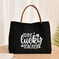 Teacher Tote Bag Gifts for Teachers Book Bag School Bag Women Canvas Beach Bag Shopping Bag Lunch Bag Travel Bag Customize