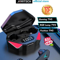 【COD】Jovitech Headset Bluetooth Gaming TWS T23 (X15) Bluetooth V5.0 LED Smart Display earphone handp