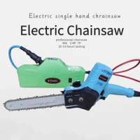 40V lithium single hand use battery electric chainsaw more than 10 hours lasting