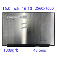16.0-inch B160QAN02.H B160QAN02.L MNG007DA1-2 -3 NE160QDM-NY2 NE160QDM-N62 Laptop LCD Matrix For ideapad 5 pro-16 100sgrb 2.5k