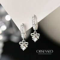 คลังสินค้า บล็อกบัสเตอร์ GLAMORต่างหูเงินแท้ Obsessed ตุ้มหูห่วง ตุ้มหูยาว ต่างหูโบว์ ตุ้มหูวงกลม ต่