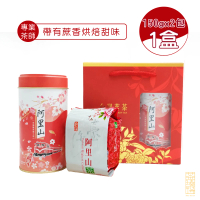 【茶曉得】阿里山輕焙甜香烏龍茶葉禮盒(150gx2包x1盒-共半斤)