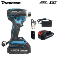 DTD172 Cordless Impact Driver Brushless Power Tools Electric Drill Wood/olt/T-Mode Rechargeable Suitable for Makita 18V battery