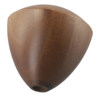 Coffee Bean Grinder Walnut Wood Handle Head Replacement for Coffee Bean Grinder Smooth and Durable 6mm Compatibility