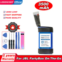 LOSONCOER 3500mAh SUN-INTE-265 Battery For JBL PartyBox On-The-Go Speaker