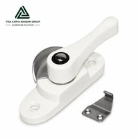 Grendel Dekson Kunci Kuping Jendela Sliding Alumunium / Jendela Geser/ Kode CL 330 Alumunium WHITE