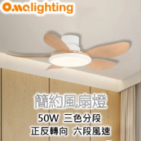 Oma Lighting 奧瑪燈飾 簡約風扇燈 FAN20-42 LED 天花燈 吸頂燈 燈飾 燈具 房間燈 客廳燈 現代簡約