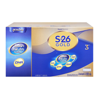 เอส-26 โกลด์ สฟิงโกไมอีลิน สูตร 3 ผลิตภัณฑ์นม รสจืด 3500 ก.