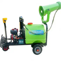 Supply Security Fog Cannons 350L Water Tank Diesel Gasoline Agricultural Mist Blower Dust Control Cannon