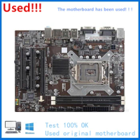 For ONDA H61SD3 Motherboard LGA 1155 For Intel H61 Used Desktop Mainboard USB2.0 SATA II PCI-E X16
