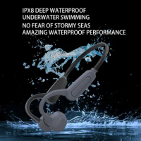 Waterproof MP3 IPX8 Diving Swimming MP3 Player 32GB Bone Conduction Wireless Bluetooth Headset Surfing and phone Waterproof Bag