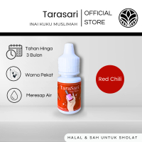 Inai Kuku Tarasari Merah Cabe Hena Kuku Kutek Halal dan Sah Untuk Sholat Nail Art