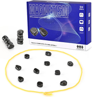 Magnetic Chess Game Magnet Game with Rope Party Travel Desktop Magnetic Strategy Game Kids Gifts Fam