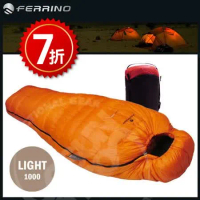 【義大利 FERRINO】台灣獨賣款 FP750 MICRO W.T.S. SUPER LIGHT 1000 頂級輕量化白天鵝絨睡袋(600g).羽絨睡袋 D486190