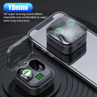YDmini TWS True Wireless Headphones HiFi Stereo Fone Earphone Bluetooth 5.3 LED Digital Display Earbuds Sports Wireless Headset