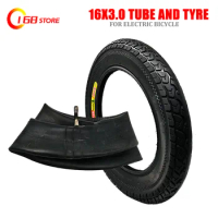16x3.0 Inner Tube Outer Tyre 16Inch Tire Fits for Electric bicycle (e-bikes) Kid Bikes Scooters