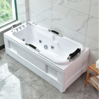 優樂悅~浴缸亞克力獨立式小浴缸沖浪按摩恒溫普通浴缸家用成人浴缸浴盆