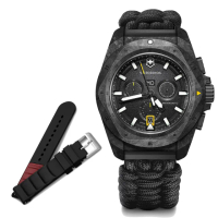 【VICTORINOX 瑞士維氏】瑞士維氏 I.N.O.X. Chrono 200米碳纖維計時腕錶(VISA-241989)