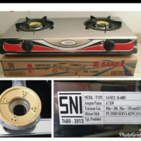 SANEX K608S Kompor Gas SANEX K608S Kompor Gas 2 Tungku bahan Stainless