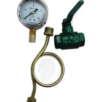 Gas Cylinder Capsule LPG Butane Propane Gas Pressure Gauge