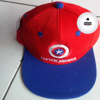 topi baseball anak hero captain america