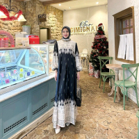 Gamis Set Hijab Rania Fahion Muslimah Terkini
