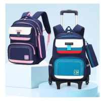 school wheeled backpack for boys school bag with wheels kids Children School bag on wheels School Rolling backpack Bags for boy