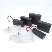 ที่ใส่แบตเตอรี่ ชุด 5 ชิ้น 2/3/4 ช่อง สำหรับแบตเตอรี่ AA และ AAA 1.5V/3V/4.5V/6V พร้อมสายตะกั่ว สวิต