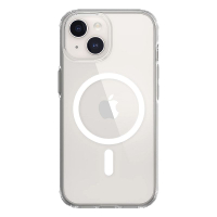 iPhone 15 Plus 6.7吋 Pure M 極抗黃透明防摔手機殼 軍規防摔認證 支援 MagSafe 魚骨牌