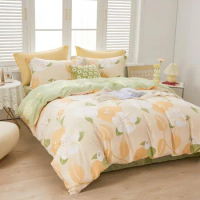 Camellia Flower Bedding Comforter Cover Set 100% Cotton Flower Pattern Duvet Cover Set 1pc Duvet Cover 2pcs Pillow Shams