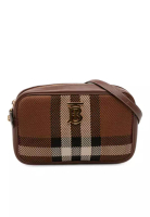 Burberry 二手 Burberry 小號針織格紋 Lola 相機包