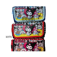 Kotak Pensil Kain Sleting Kuromi 1075