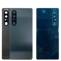 For Sony Xperia 1 III Glass Battery Cover Door Housing Case and Camera Lens