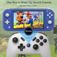 Exlene Switch Pro Controller Wireless Bluetooth Gamepad Joystick for Nintendo Switch Windows Android macOS iOS, wakeup