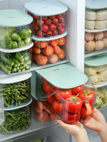 密封冰箱收納盒食品級雞蛋保鮮盒儲存肉類蔬菜冷凍神器冰箱整理盒