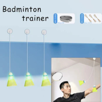 Badminton Trainers Stretch Professional Machine Robot Racket Training Sport Self-study Practice Accessories