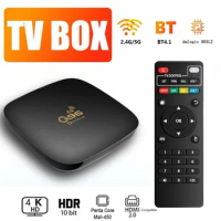 Q96 Quad Core TV Box 10.1 Android Bluetooth 4.1 S905 2.4G 5G Dual WiFi 4K Set Top Home Theater Media Player 8GB 128GB Iptv TV