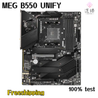 For MSI MEG B550 UNIFY Motherboard 128GB M.2 HDMI Socket AM4 DDR4 ATX B550 Mainboard 100% Tested Fully Work