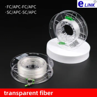 sc/apc Indoor transparent fiber optic cable G657A2 invisible fc/apc singlemode single core jumper