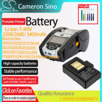 CS Portable Printer Battery For Zebra QLN220 N320 ZQ510 520 500 ZR628 ZR638 ZQ610 620 ZQ610HC 620HC QLn320HC 220HC Fits AT16004