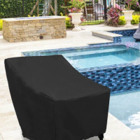 Patio Chair Cover | Oxford Cloth Lounge Deep Seat Cover | Heavy Duty Dustproof Outdoor Lawn Patio Fu
