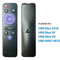 New IR H96 MAX Remote Control for H96Max X3 H96 Mini Mx10pro MX1 RK3318 H6 Andorid TV BOX Remote Controller Dropshipping